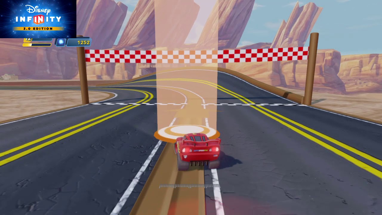 Disney Infinity 3.0 Cars Radiator Springs Toy Box Race