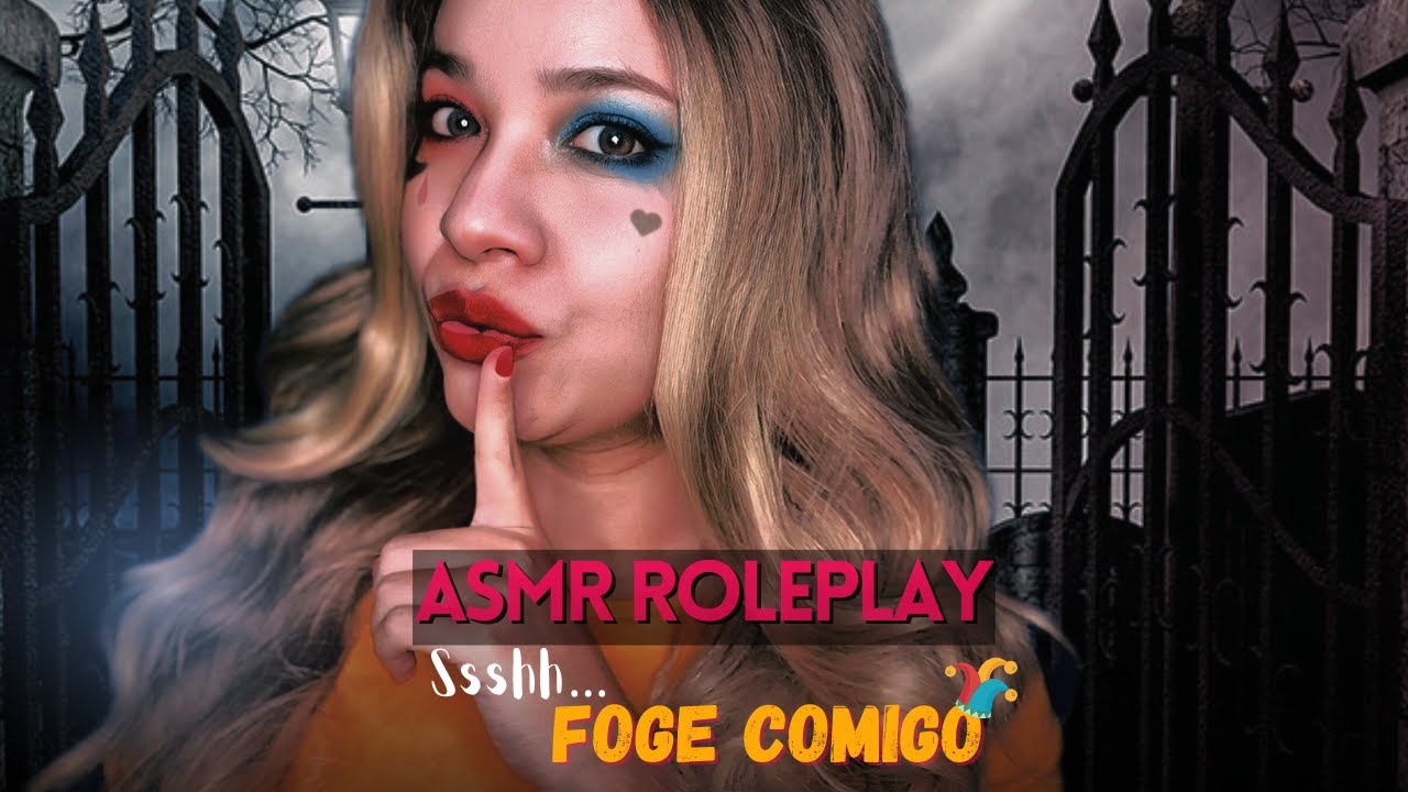 A Harley veio te buscar… 😳 Bora fugir do Arkham? | ASMR RP