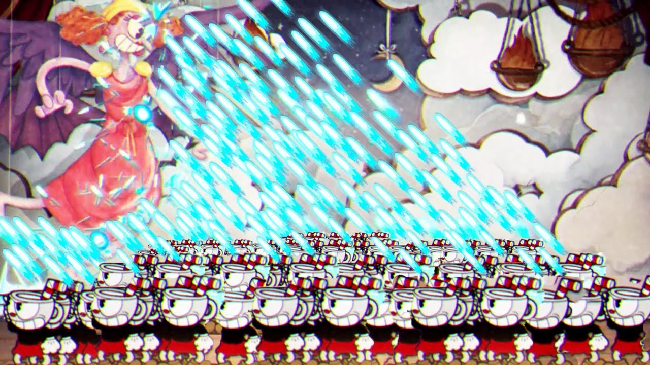 Cuphead - Duplicate Army VS All Bosses