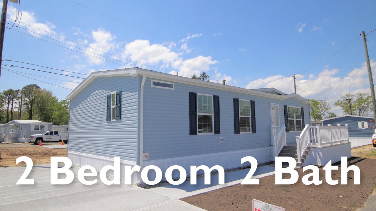 House Tour 23 Easy St Egg Harbor Twp NJ 2 Bedroom Manufactured Home www.MyHomeInHarbor.com