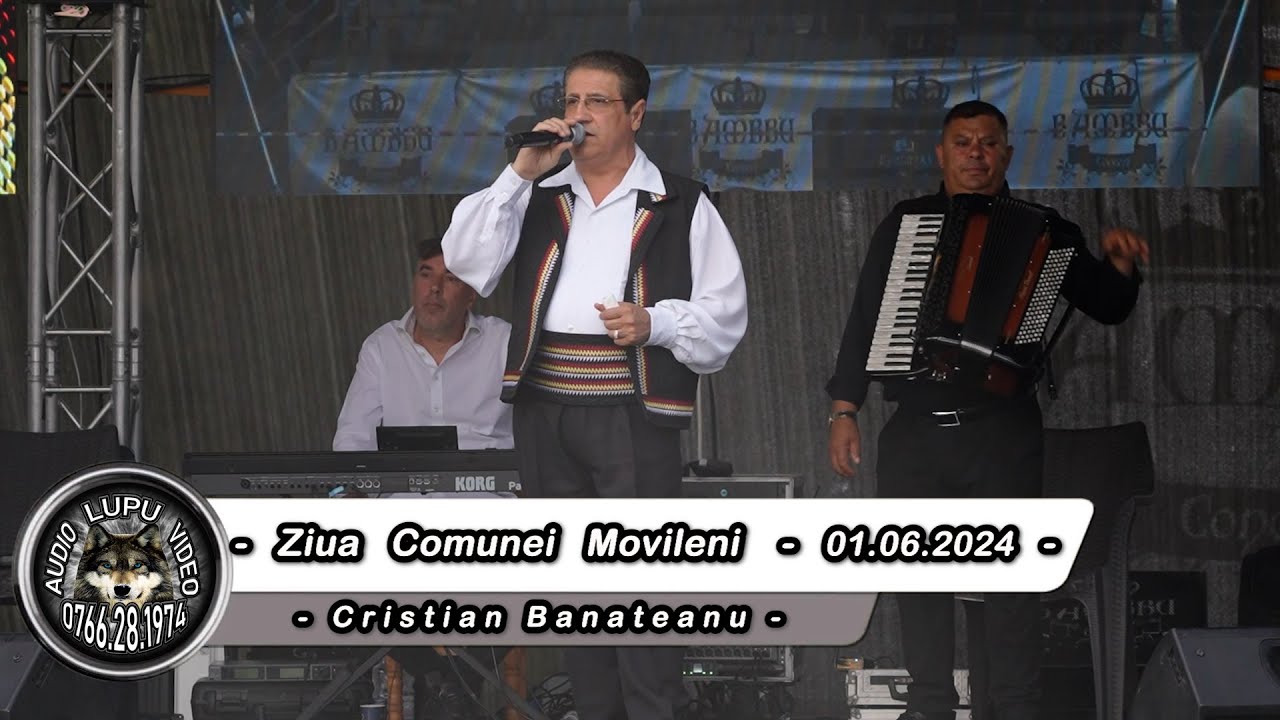 Ziua Comunei Movileni - Cristian Banateanu - 01.06.2024