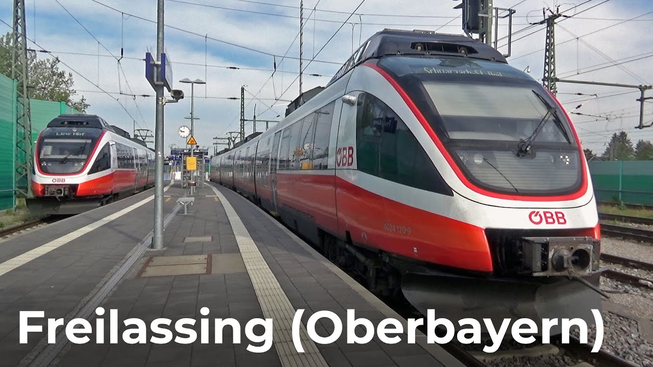 Osterreichisch Züge Vlog #79 - Freilassing (Oberbayern) Bahnhof 21.05.2023