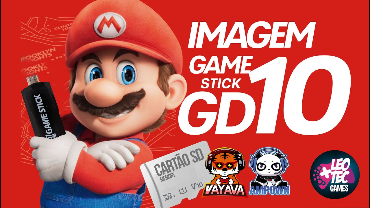 🧲⚙️Recupere AGORA MESMO seu🕹️ GAME STICK GD10 com essa imagem FANTASTICA para VAYAVA /AMPOWN