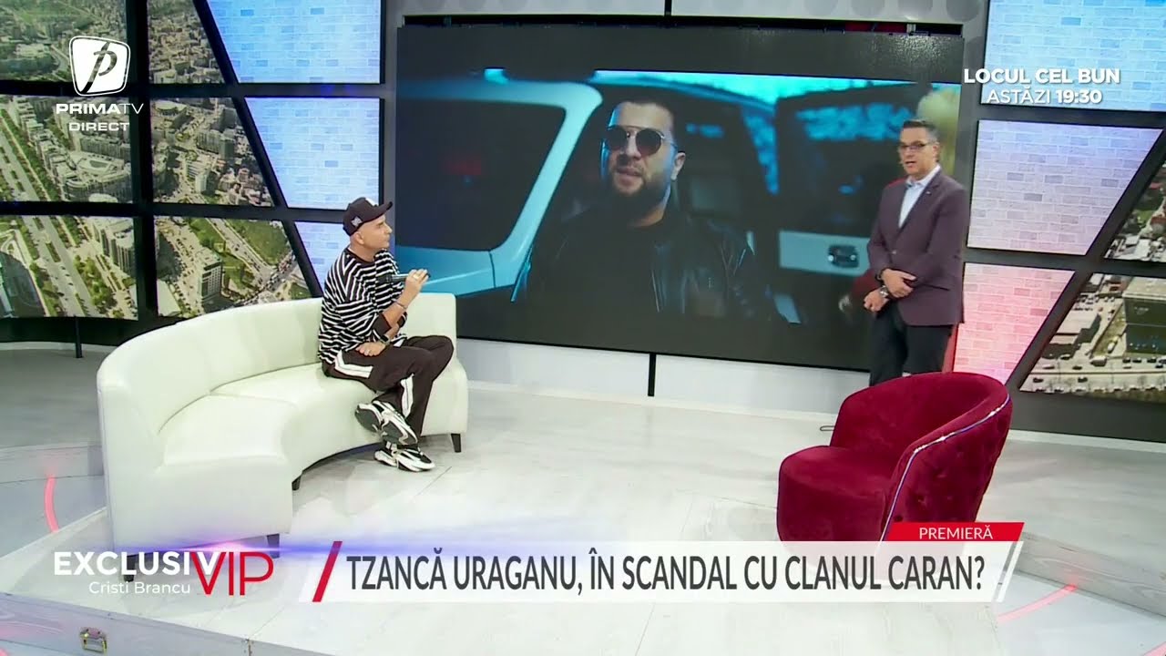 Tzancă Uraganu, în scandal cu clanul Caran. Artistul a făcut primele declarații