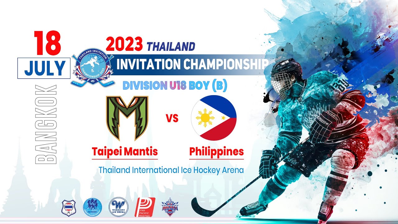 Taipei Mantis VS Philippines  | Thailand invitation championship 2023 | Division U18 Boy (B)