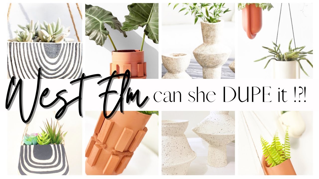 WEST ELM DUPES | DUPES SERIES EPISODE 1 | WEST ELM DIY DUPES | MID-CENTURY MODERN DIYS