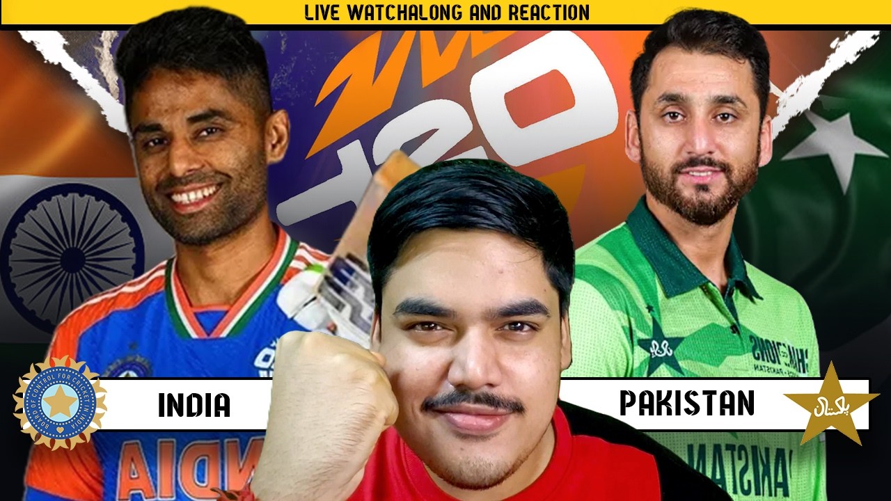 India 🇮🇳 vs Pakistan 🇵🇰 | T20 World Cup | Watchalong & Reaction | Pratz | Road to 10K Subs