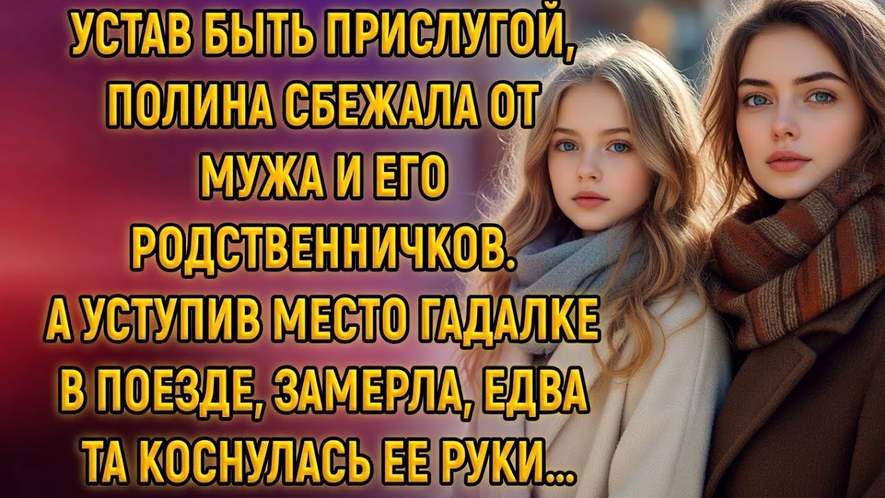 Полина уехала от мужа… Но гадалка в поезде сказала ей ОДНУ фразу