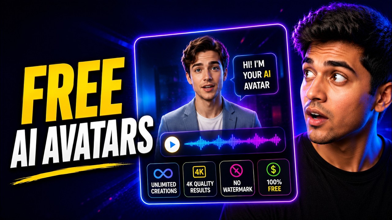 Stop Paying! Create Talking AI Avatars for Free (Unlimited & No Watermark)