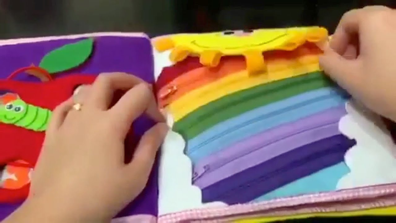 Quiet book ideas for kids | Easy Quiet Book Pages