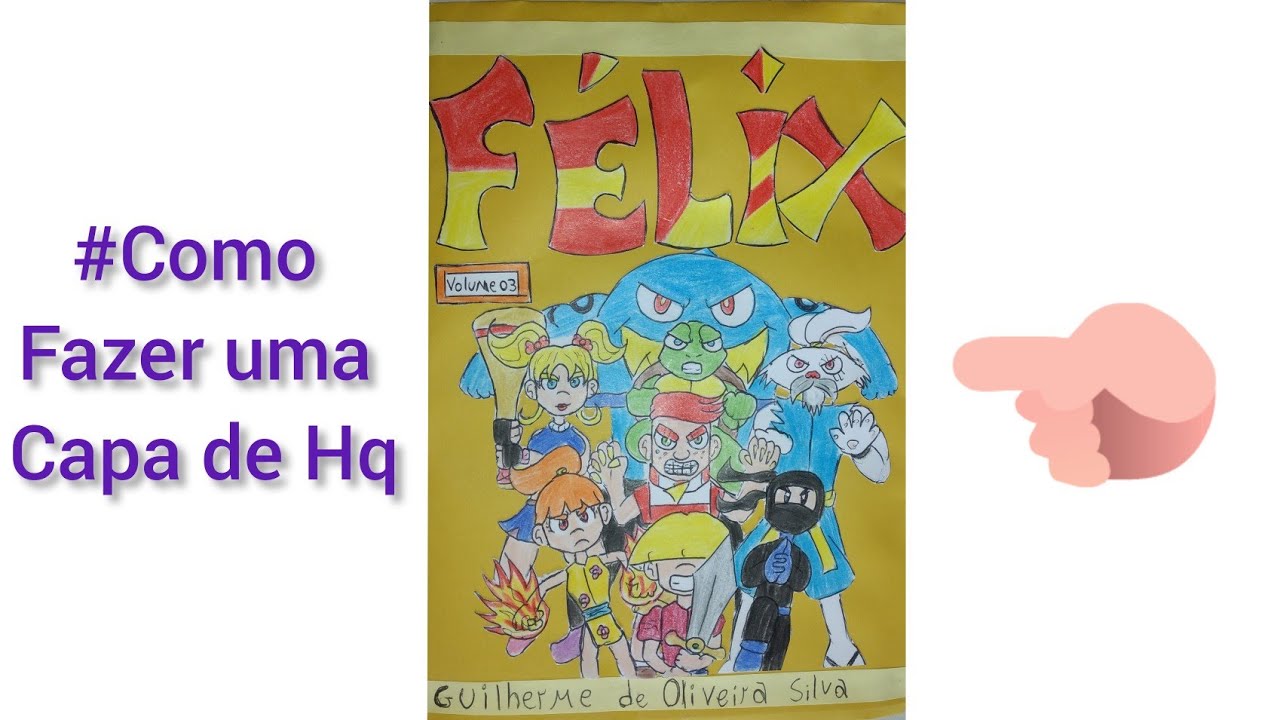 (Dica) como fazer uma capa de uma hq!!