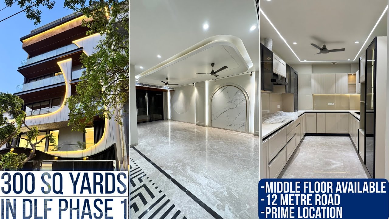 (No Brokerage) 300 Sq Yards 4BHK Luxury Builder Floor in DLF phase 1 Gurgaon