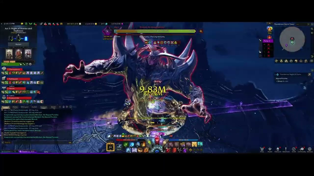 [Lost Ark] 4c4 Mordum G3 HM Summoner Week 3
