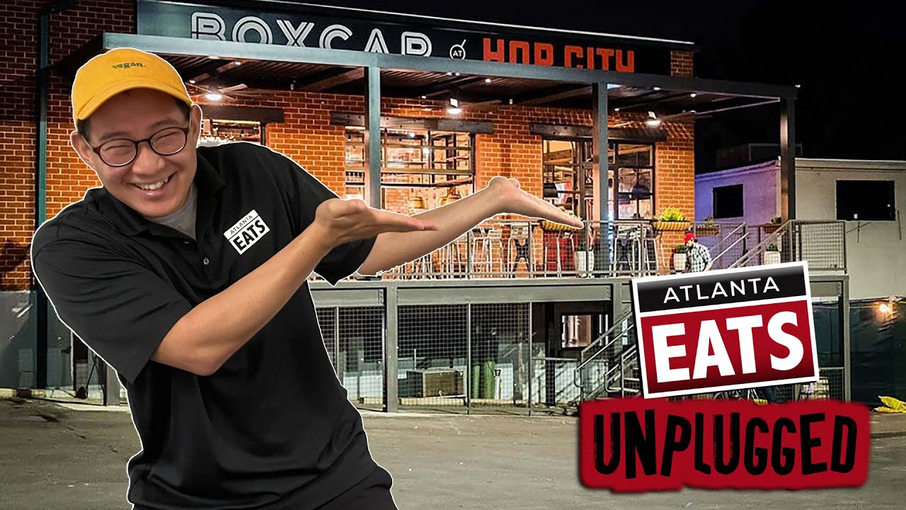 Atlanta Eats Unplugged - Boxcar at Hop City