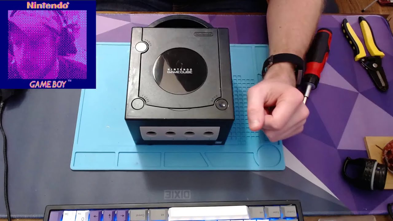 Gamecube LED modding