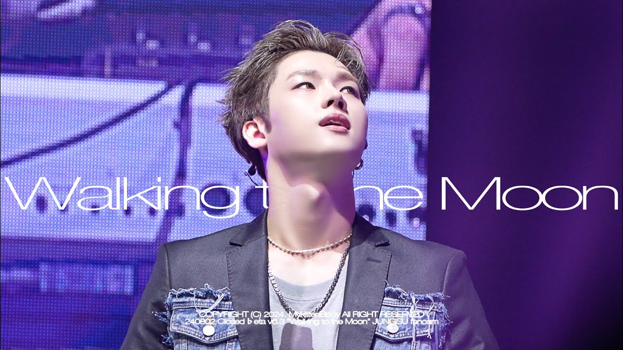 240802 Walking to the Moon - Xdinary Heroes (정수 focus) [4K] | Closed ♭eta: v6.3