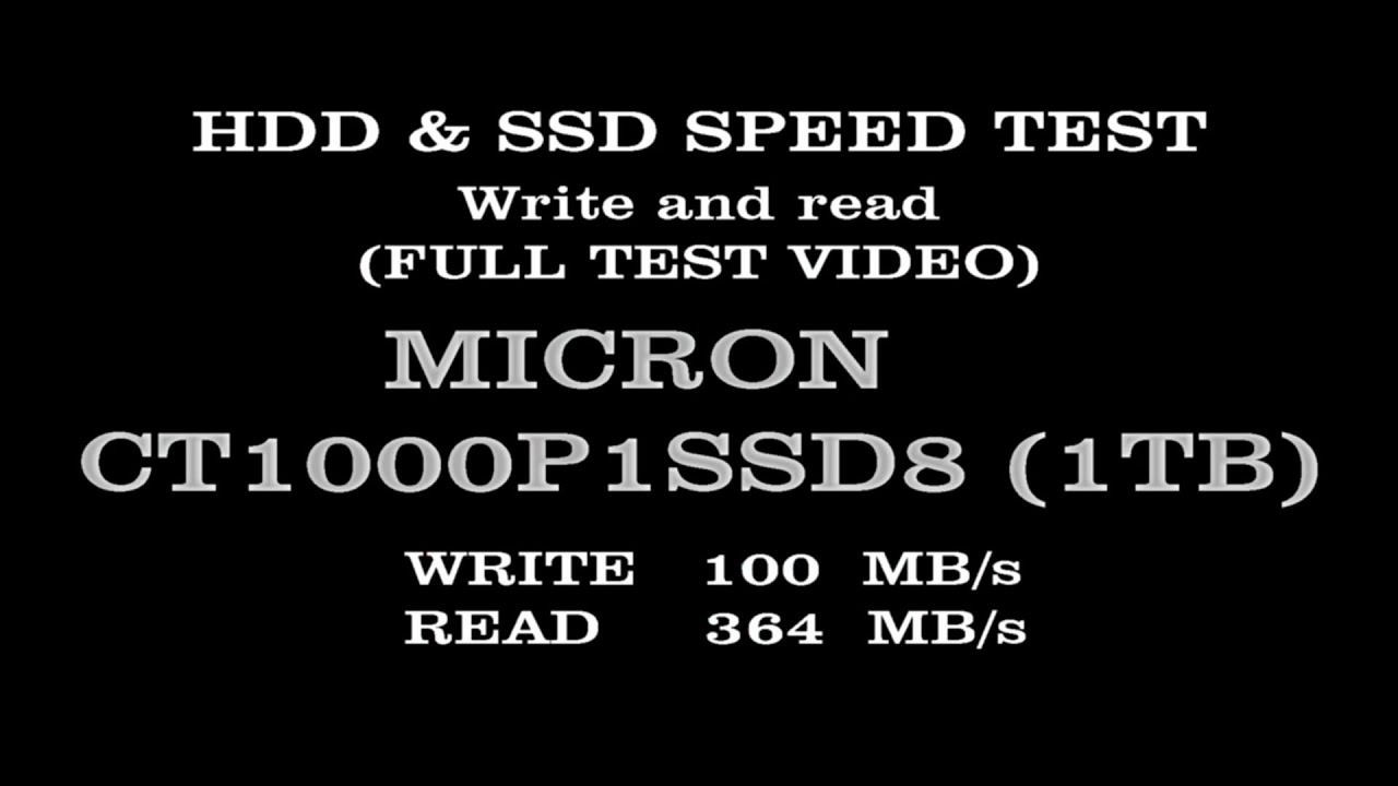 Micron Nvme QLC SSD CT1000P1SSD8 M.2 1TB