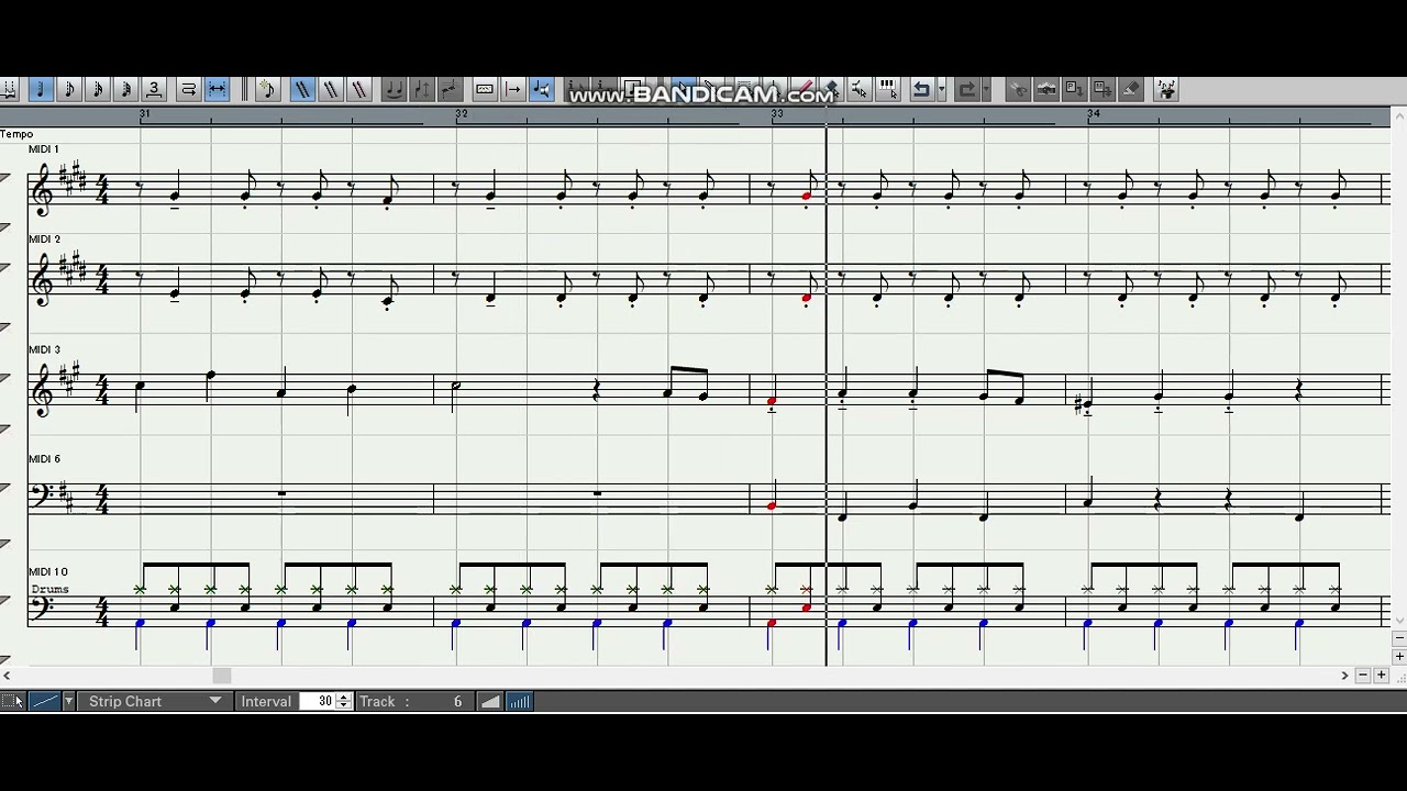 楽譜　高校三年生