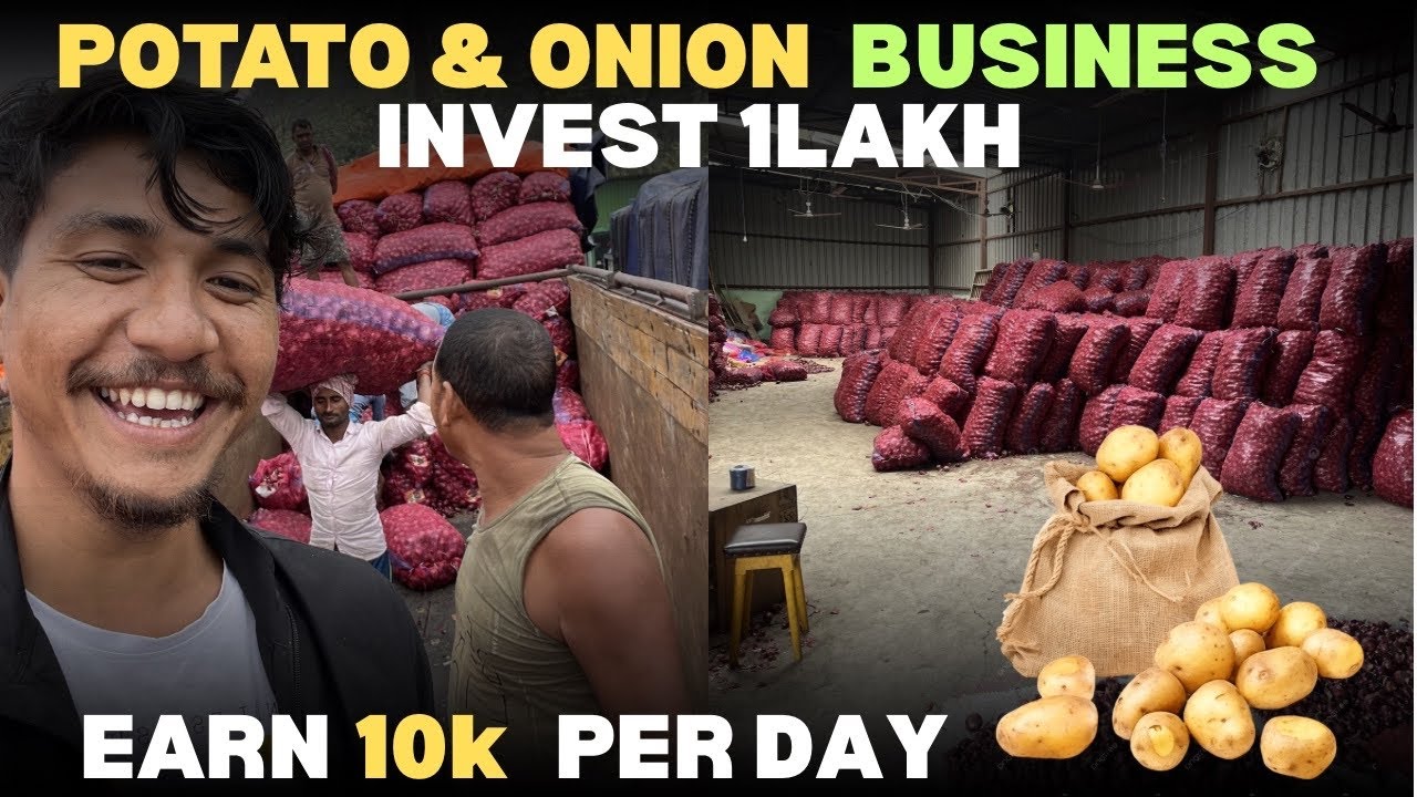 POTATO ONION WHOLESALE BUSINESS KESE SATART KARE 2025 ME, GUWAHATI, ASSAM