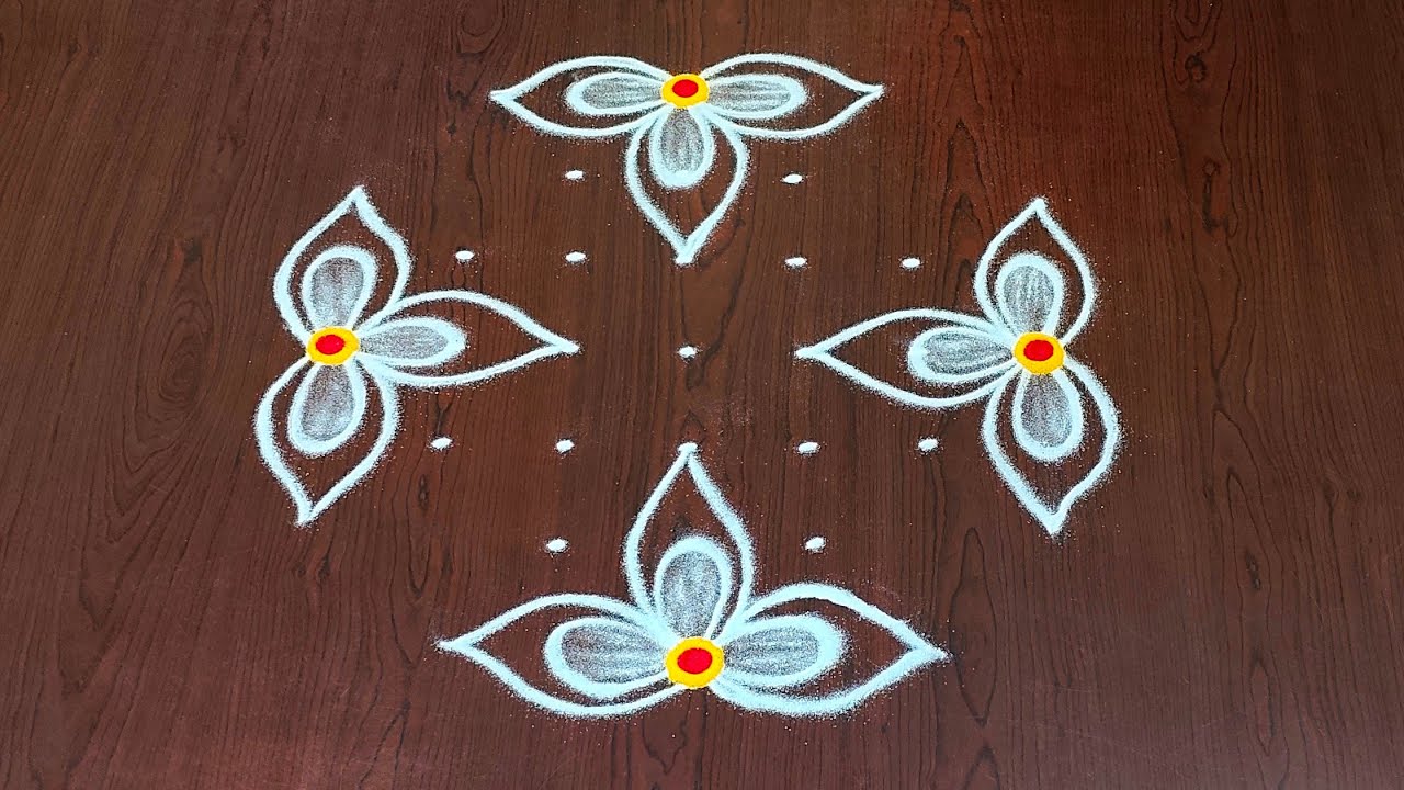 Karthikamasam muggulu🌹|chukkala muggulu|easy daily rangoli designs|pandaga muggulu#Rang kaa Rangoli