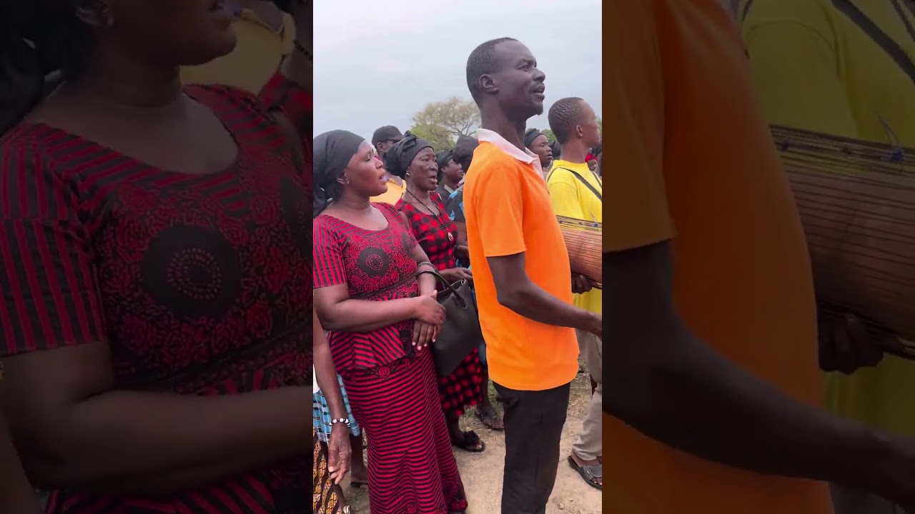 Wiaga Catholic Church choir performing at a funeral