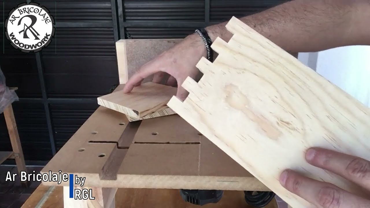UNIÓN TIPO DEDOS CON ROUTER