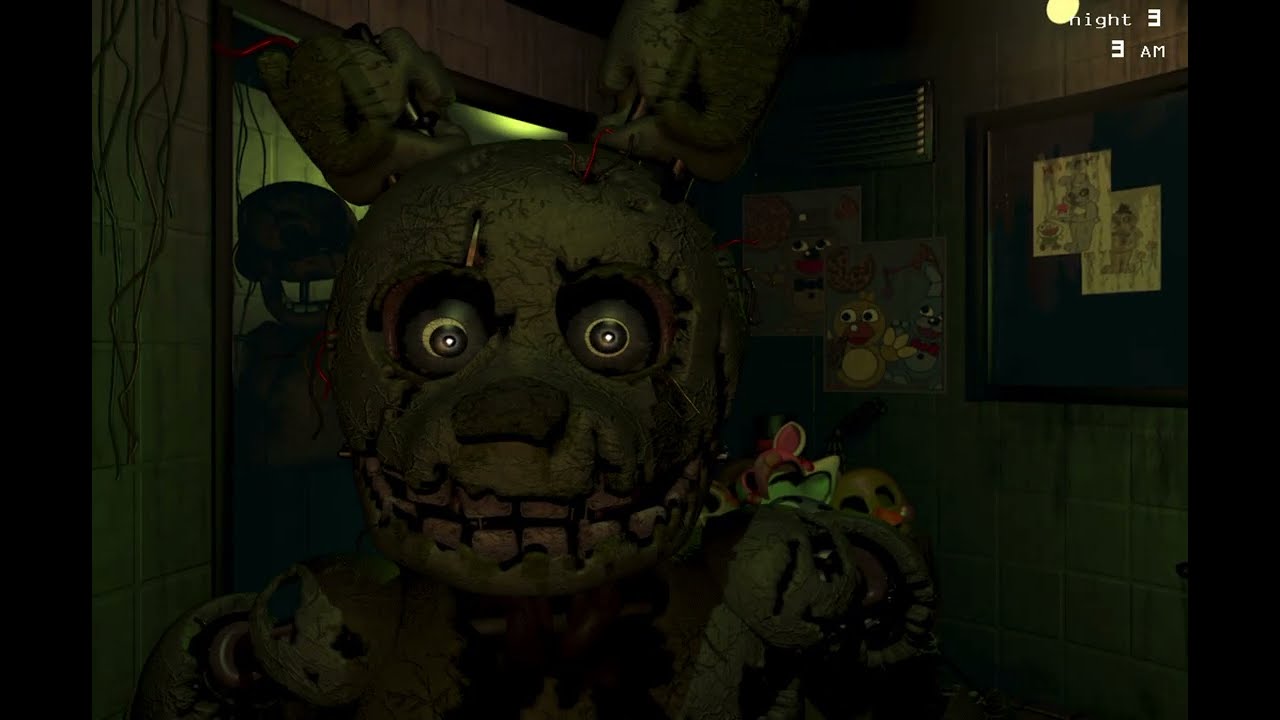 Fnaf 3 night 3 #fnaf