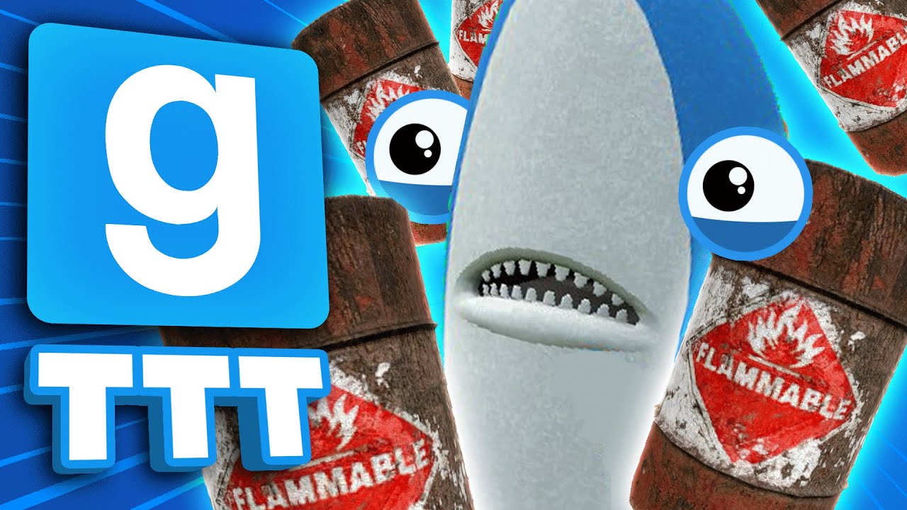 EXPLOSIVE BARRELS EVERYWHERE! | Gmod TTT