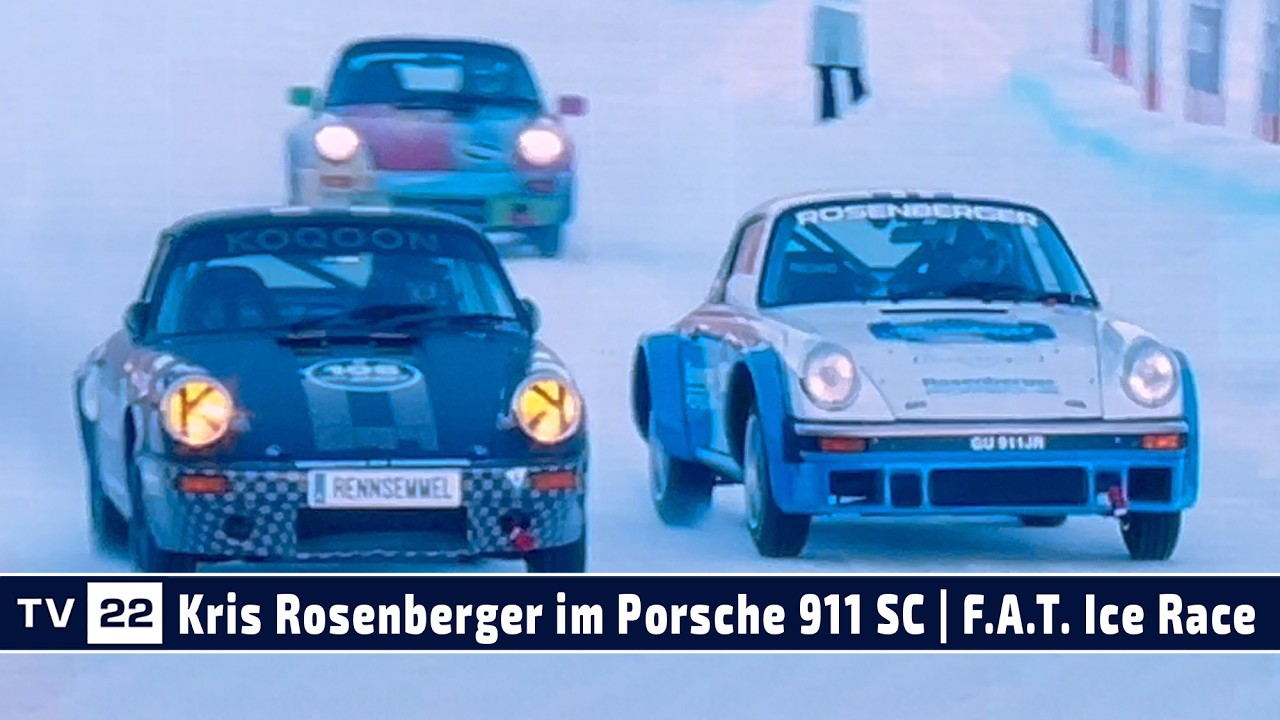 MOTOR TV22: Kris Rosenberger mit seinem Porsche 911 SC beim F.A.T. Ice Race Zell am See 2026