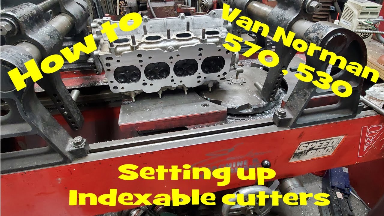 Идеальный рез! Установка сменных фрез на вращающуюся протяжку Van Norman 570/530