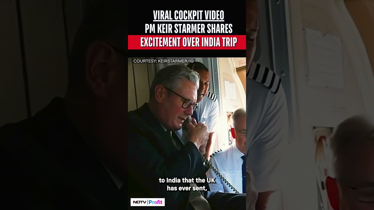 'This Is Your PM In The Cockpit': PM Keir Starmer's Video Of Being Excited For India Trip Goes Viral