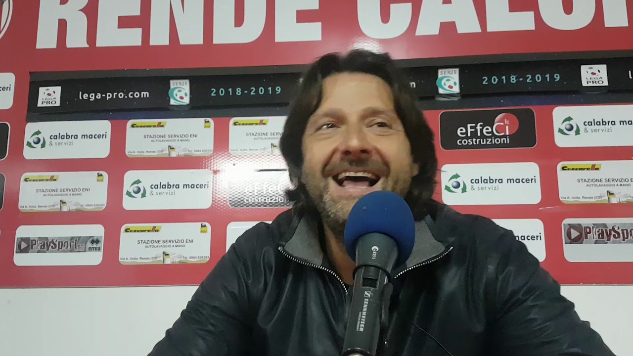Il Presidente del Potenza Caiata dopo Rende-Potenza 0-2 [13/10/2018]