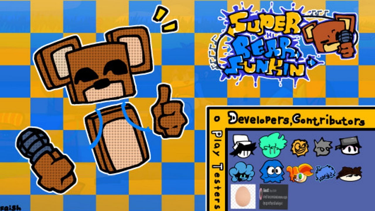 Friday Night Funkin' - Vs Baaren (SUPERBEAR FUNKIN) FNF MODS