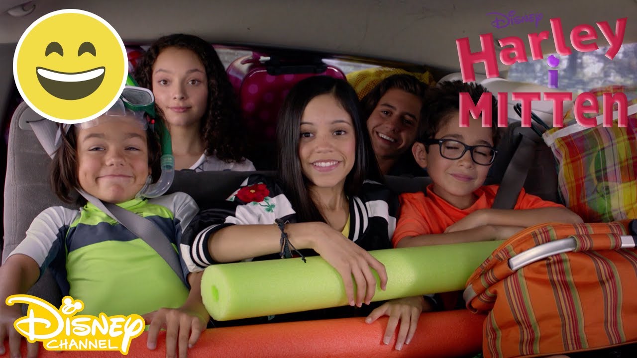 Familjekaos i bilen 🚗 | Harley i mitten | Disney Channel Sverige