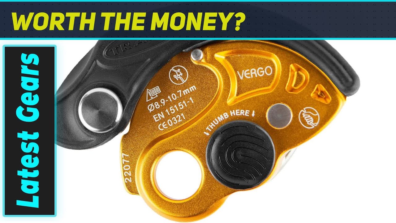 reviewTRANGO Vergo: The BEST Belay Device?