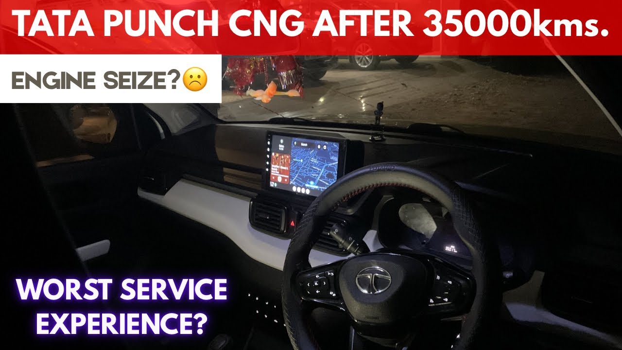 Tata Punch CNG After 35,000 KM | Almost Engine Seized? My Honest Service Experience 🔥