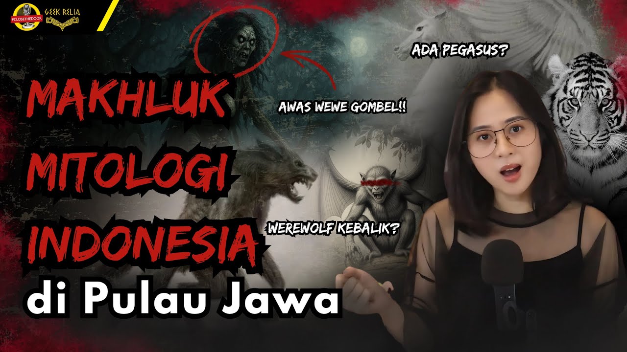 Makhluk Mitologi Indonesia di Pulau Jawa! Berapa yg kamu udah tau??