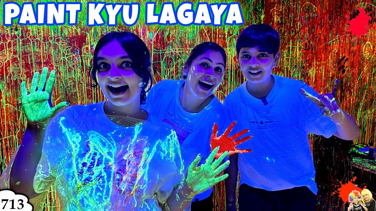 PAINT KYU LAGAYA | Ep 713 | Funny Trip with Bua | Aayu and Pihu Show