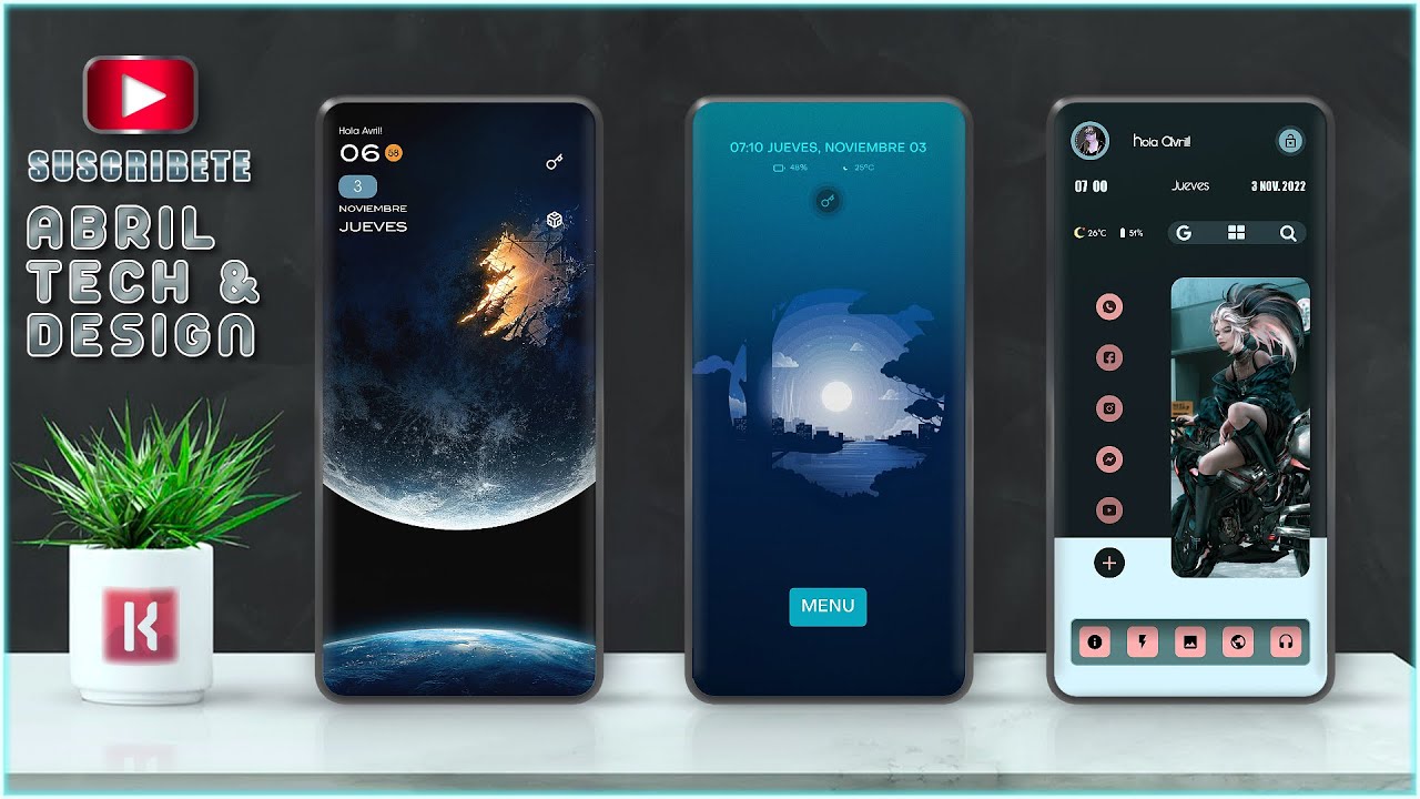 ESPLÉNDIDAS  PERSONALIZACIONES PARA KLWP 💯😍🔥