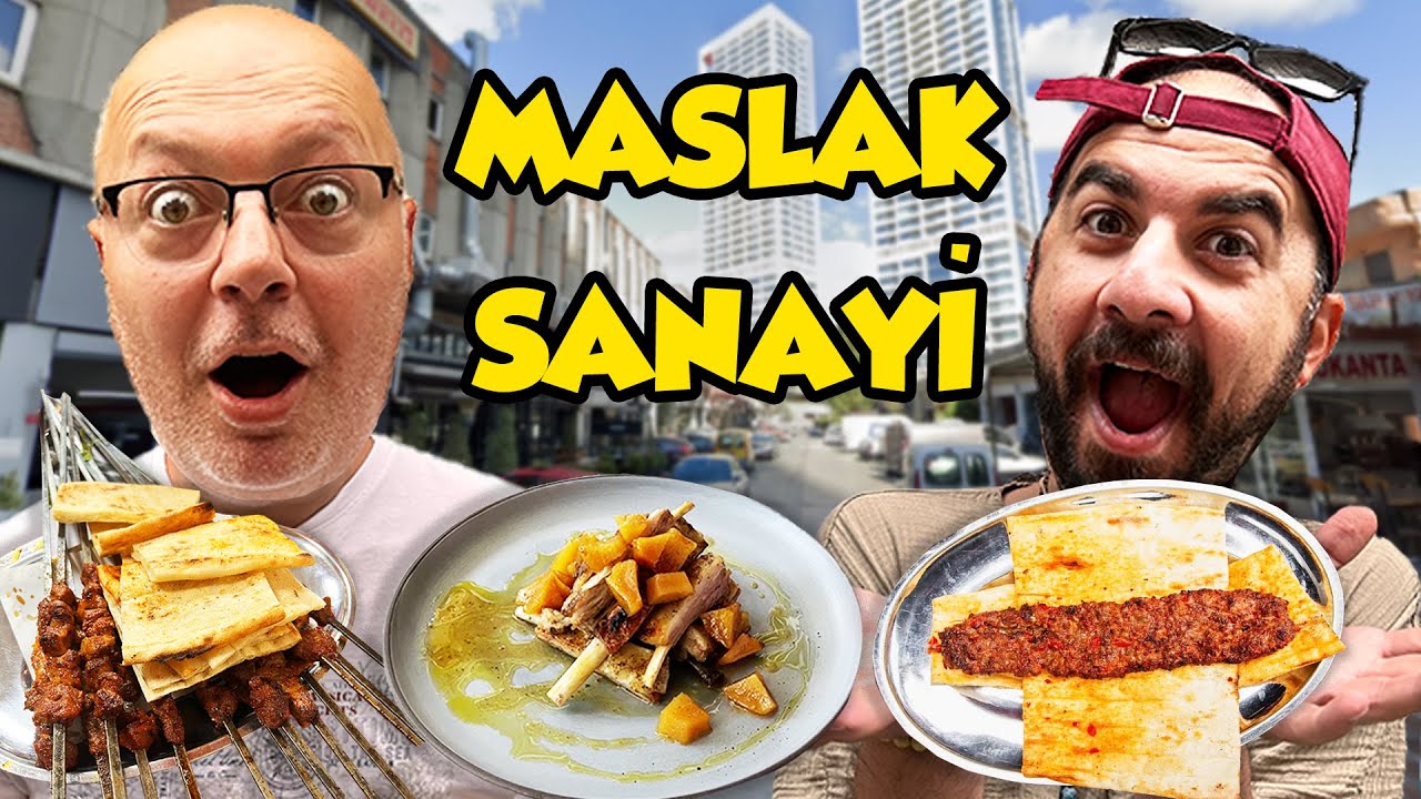 OHA! Maslak Sanayi Lezzetlerini Denedik! Kaburgaya Doyduk!