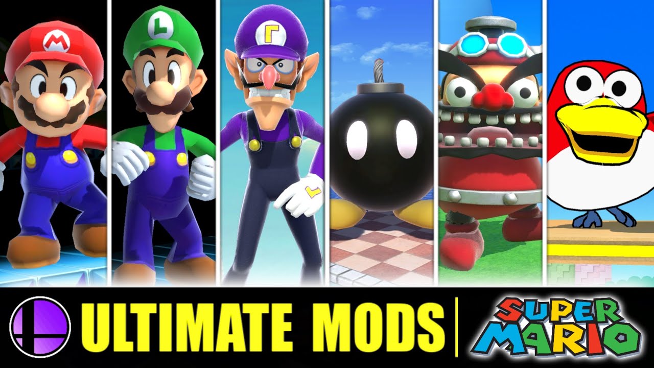 Mario Characters in SMASH ULTIMATE! (Part 11)