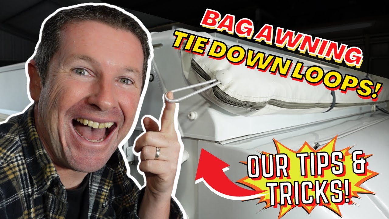 LIVE | Jayco Camper Front Bag Awning Tie Down - a great solution for your Swan, Eagle, Hawk & Lark!