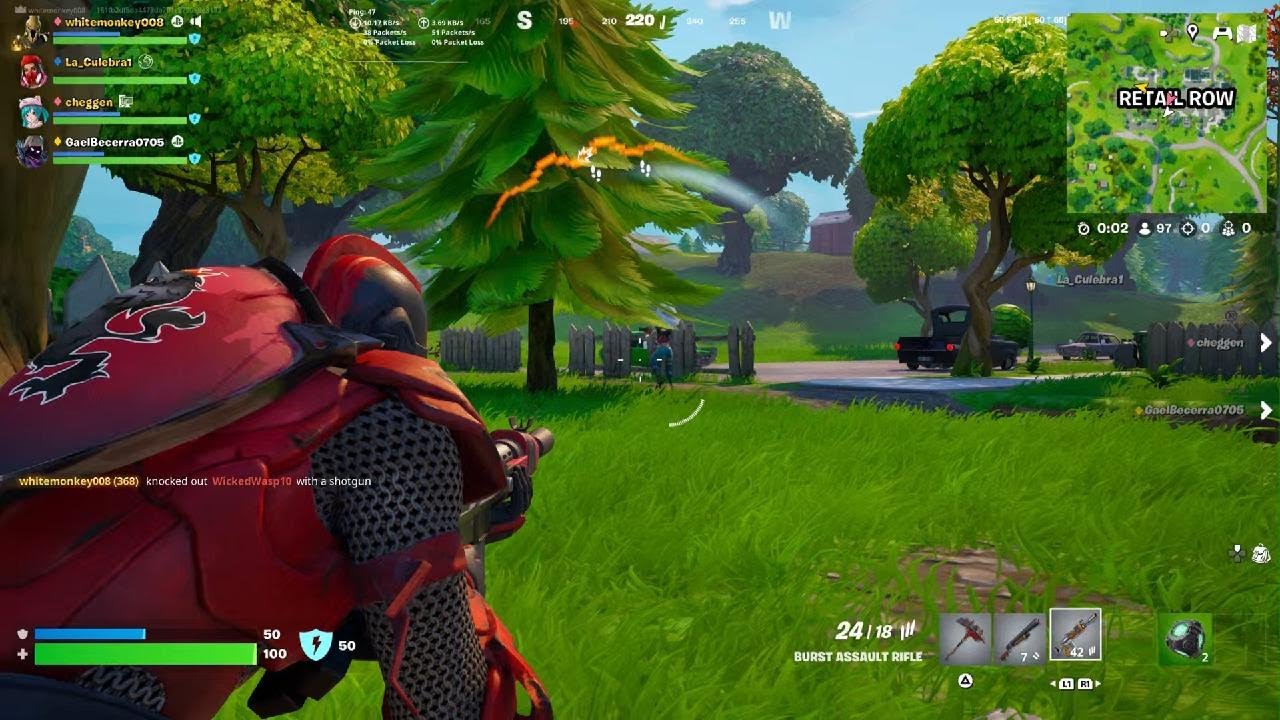 Fortnite OG season 1 Squad Fill Gameplay Ultima Knight