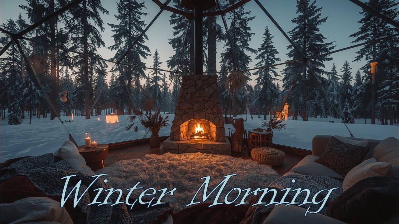 Ethereal Winter Morning  Peaceful Ambient Music for Calm & Reflection