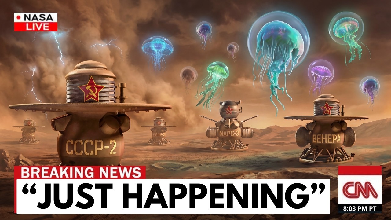 NASA Panicking Over Soviet Union’s Declassified Images of Venus
