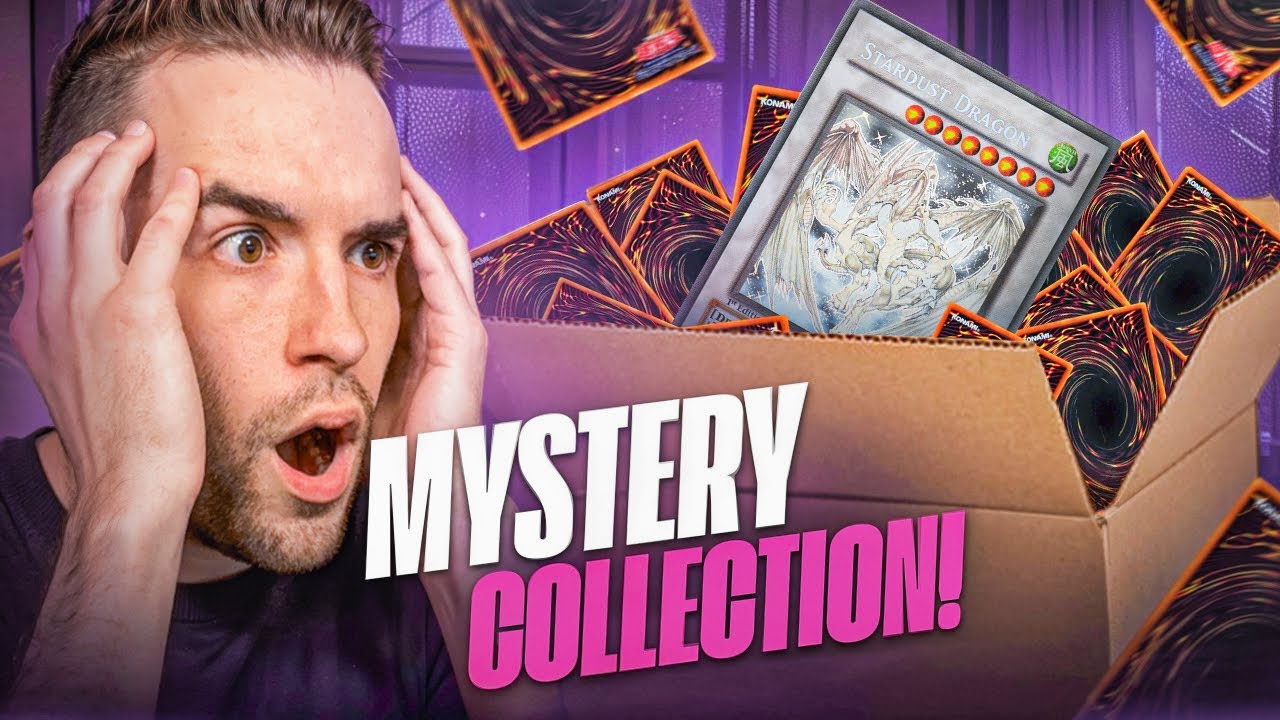 Распаковываю невероятную коллекцию загадочных карт Yu-Gi-Oh! (тысячи карт)!