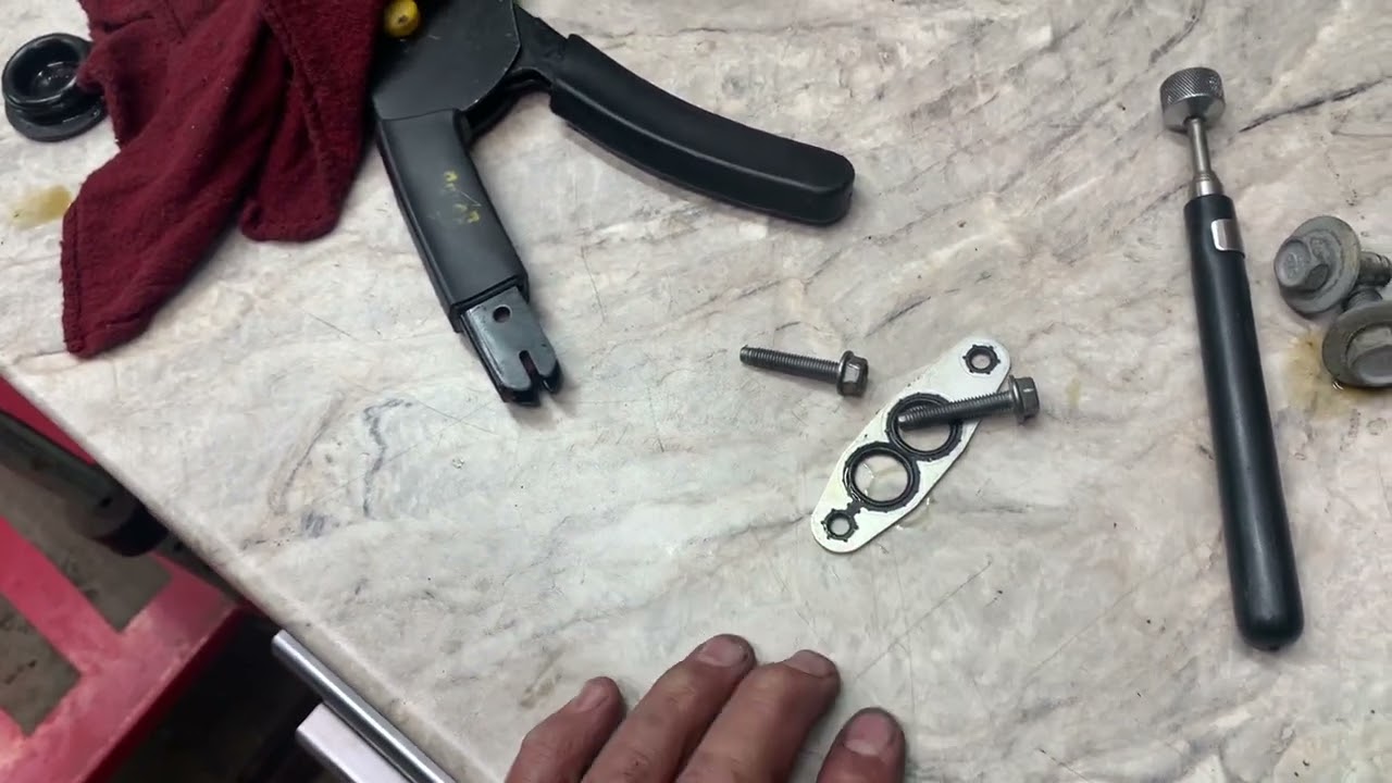 2018 Chevy Gmc 1500 5.3 oil cooler lines