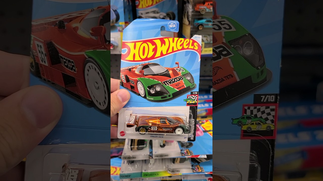 In case you forgot. Hotwheels Mazda 787B K case Super Treasure Hunt #chase #diecastcars
