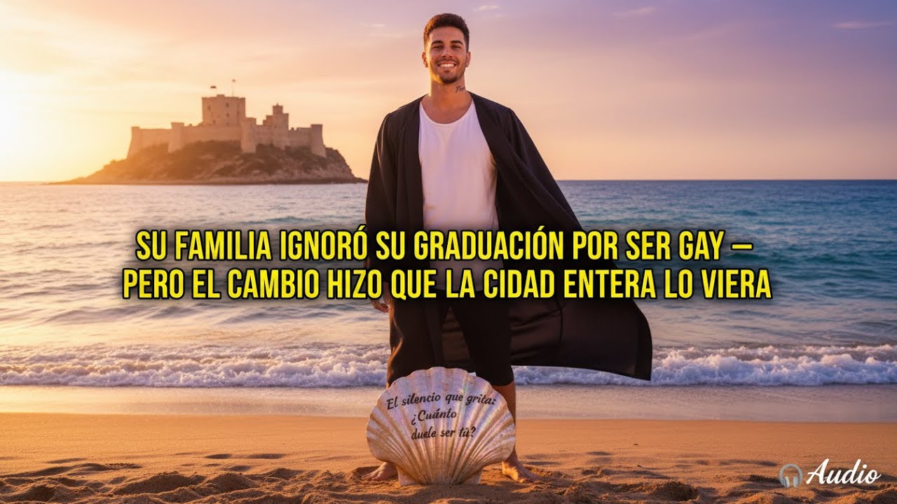 SU FAMILIA IGNORÓ SU GRADUACIÓN POR SER GAY — PERO EL GIRO HIZO QUE TODA LA CIUDAD LO VIERA.
