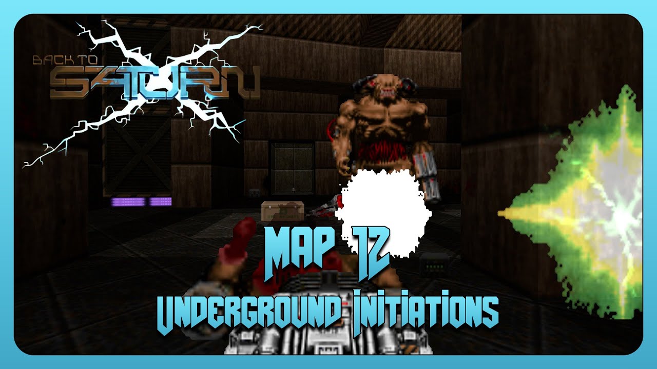 DOOM WAD (Back to Saturn X: Episode 1) - Map 12: Underground Initiations